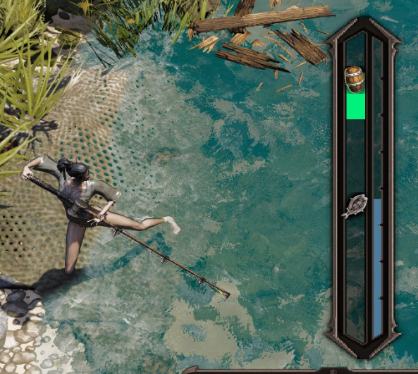 Treasure while fishing.