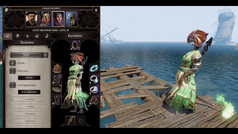 Dye live-preview showcase